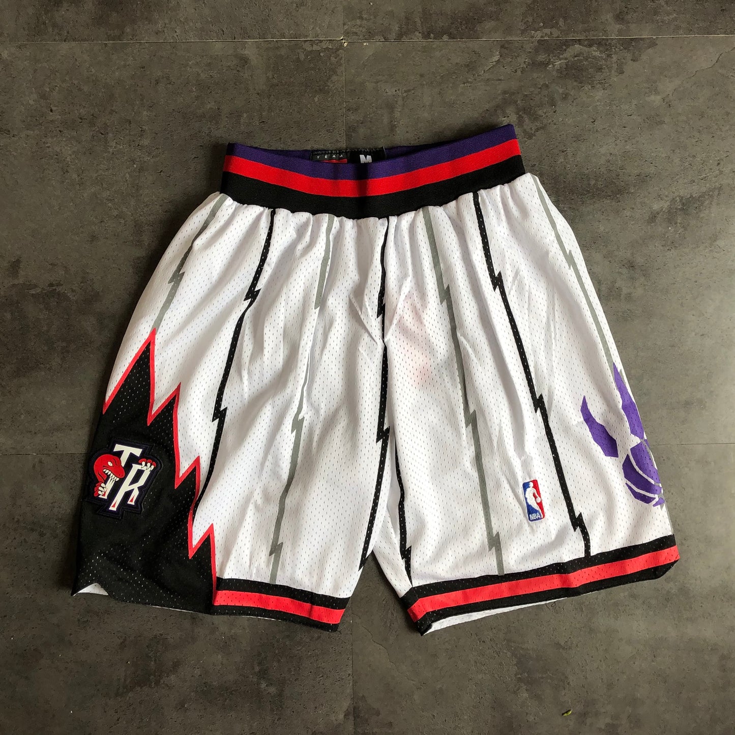 Raptors Retro Pants White