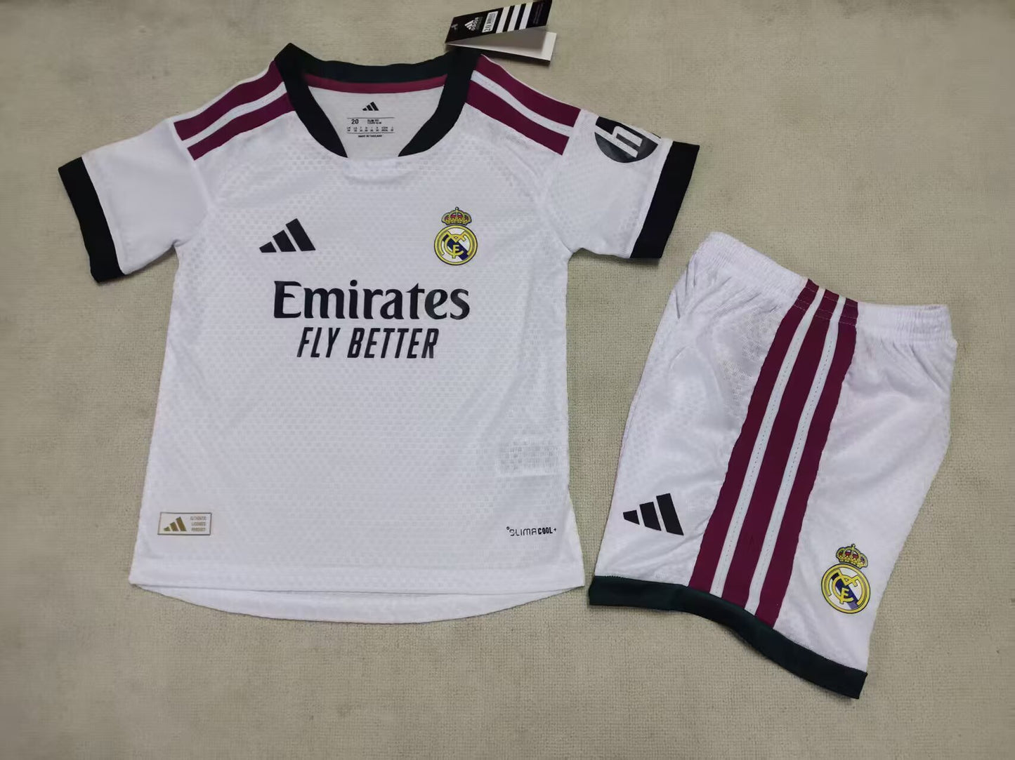2026/27 Kids Real Madrid Home Player Edition World Cup jersey&amp;Size 16-28