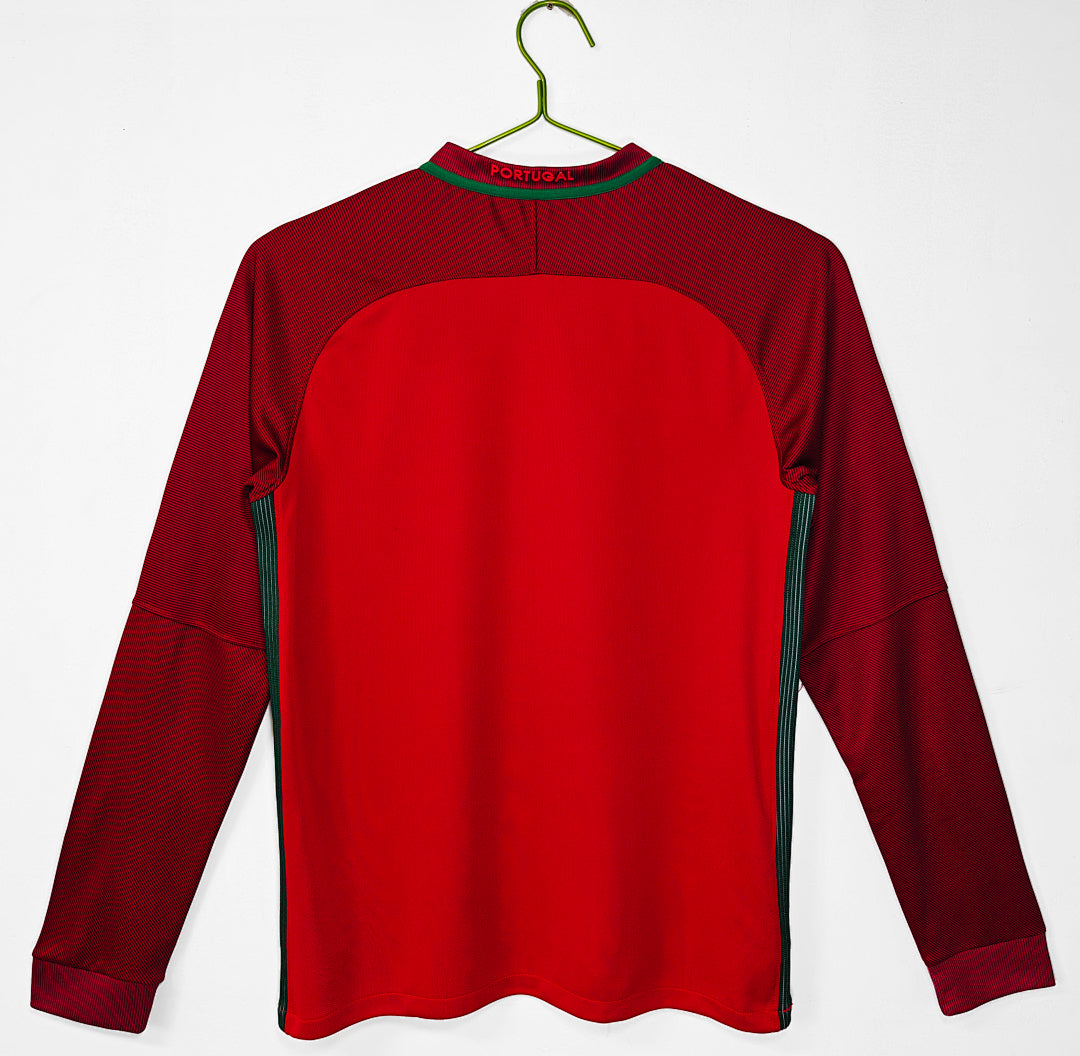 Retro 2016 Portugal home long sleeved S-XXL6