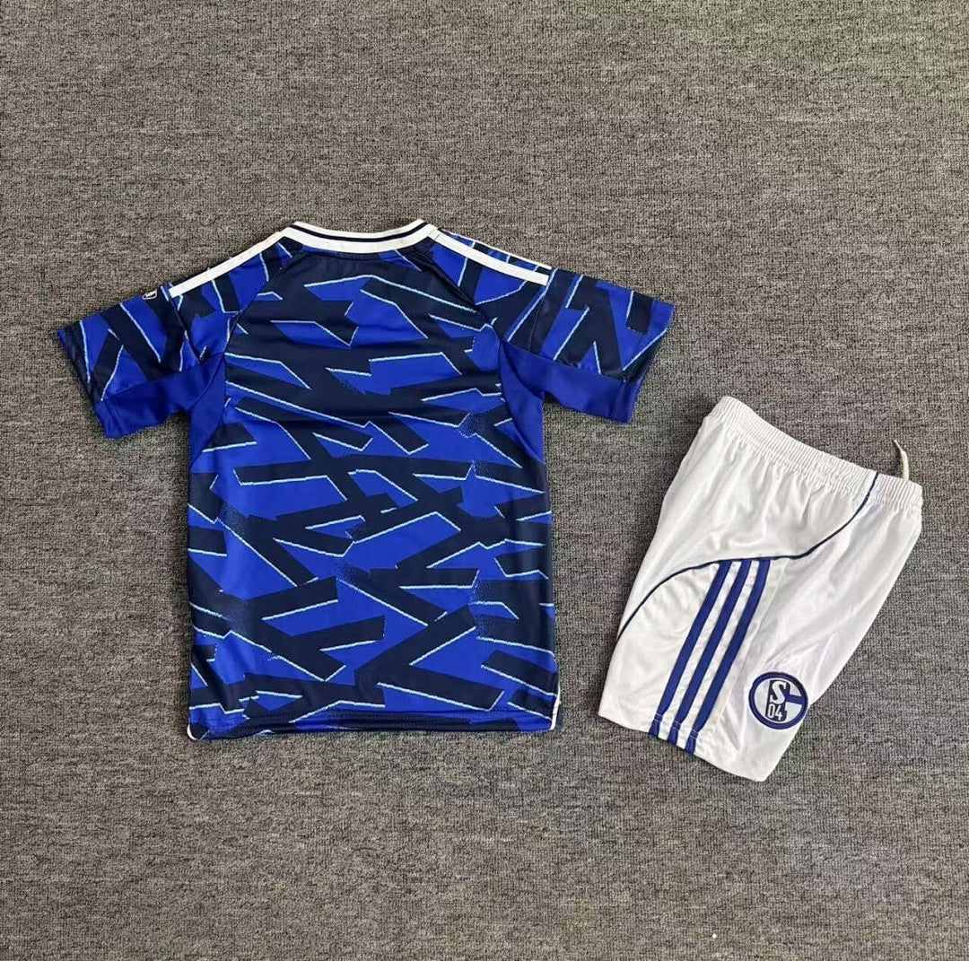 /26 Kids Schalke 04 Home Yupoo Soccer Jerseys&amp;Size 16-283