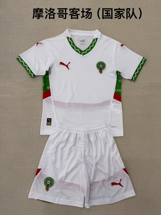 24/25 Morocco away 【 Adults # Kids 】