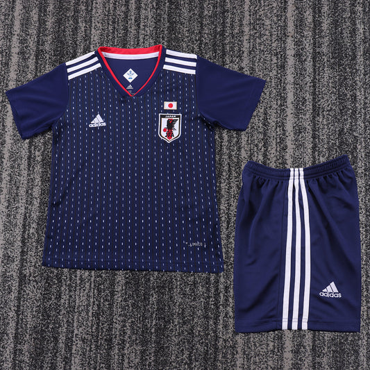 Retro Kids 2018 Japan Home Football Shirt&amp;Size16-286