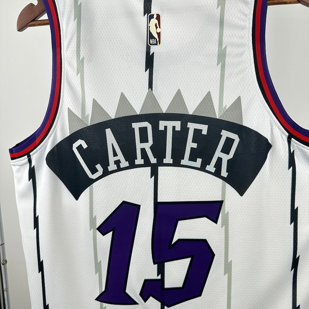 th season Raptors retro white 15 # Carter S-XXL6