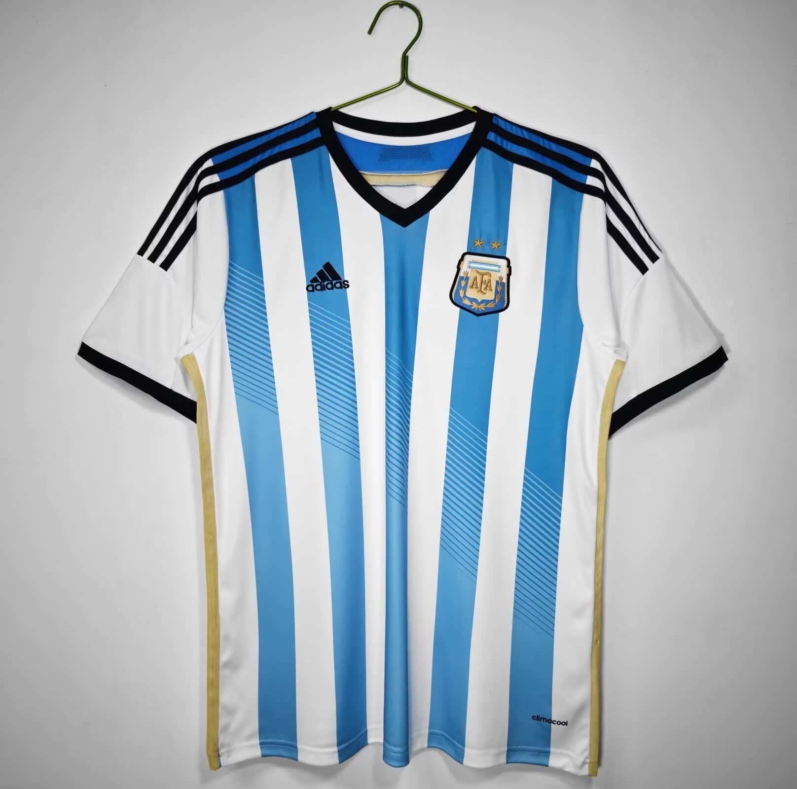 Retro 2014 Argentina home S-XXL