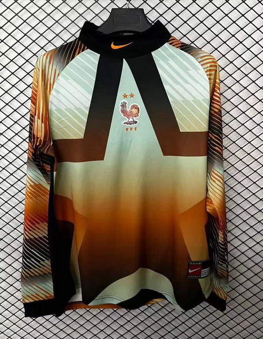 2025/26 Hollywood #France Goalkeeper Long Sleeve Yupoo Soccer Jerseys S-XXL
