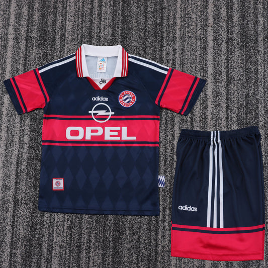 Retro Kids 1997/99 Bayern Home Football Shirt&amp;Size16-28
