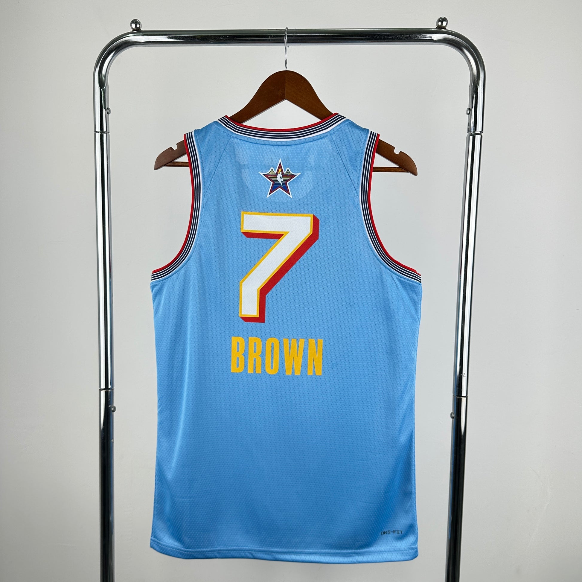 2025 All Star Light Blue 7 # Brown S-XXL