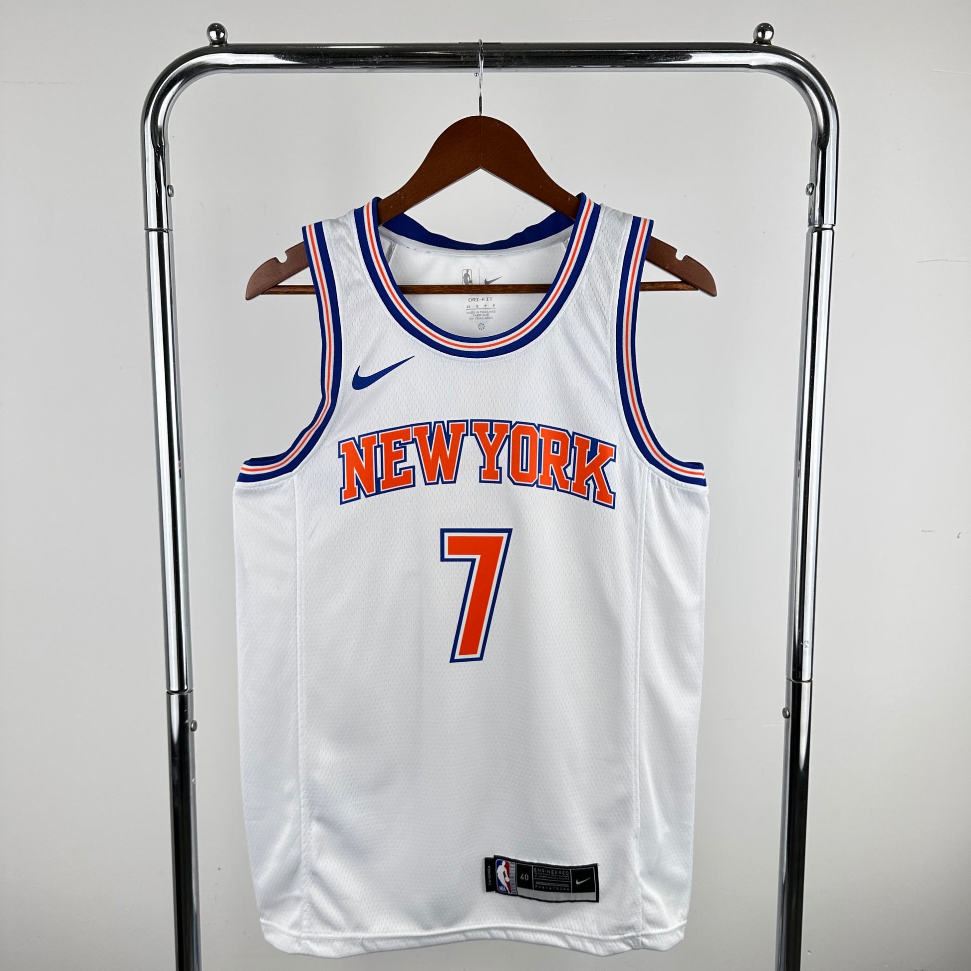 In the 2019 season, the Knicks limited the number 7 to Anthony
