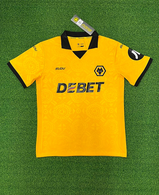 25/26 Wolverhampton Wanderers home S-4XL