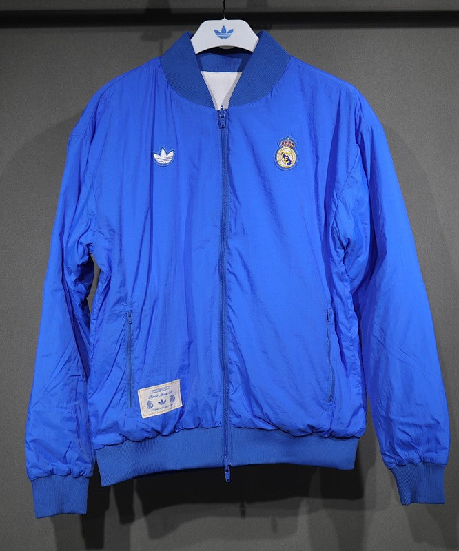 /26 Real Madrid leisure culture double-sided sports cotton jacket S-XXL2