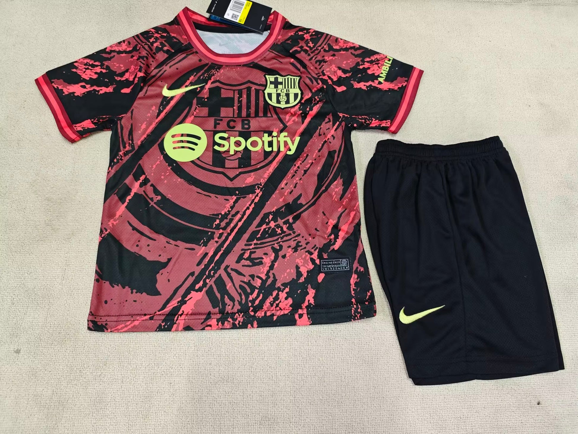 25/26 Kids Barcelona training uniform Size 16~28