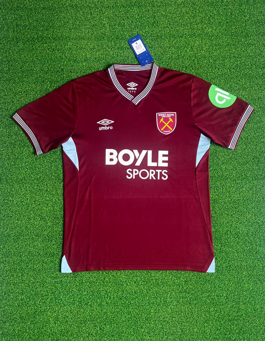 25/26 West Ham home S-4XL