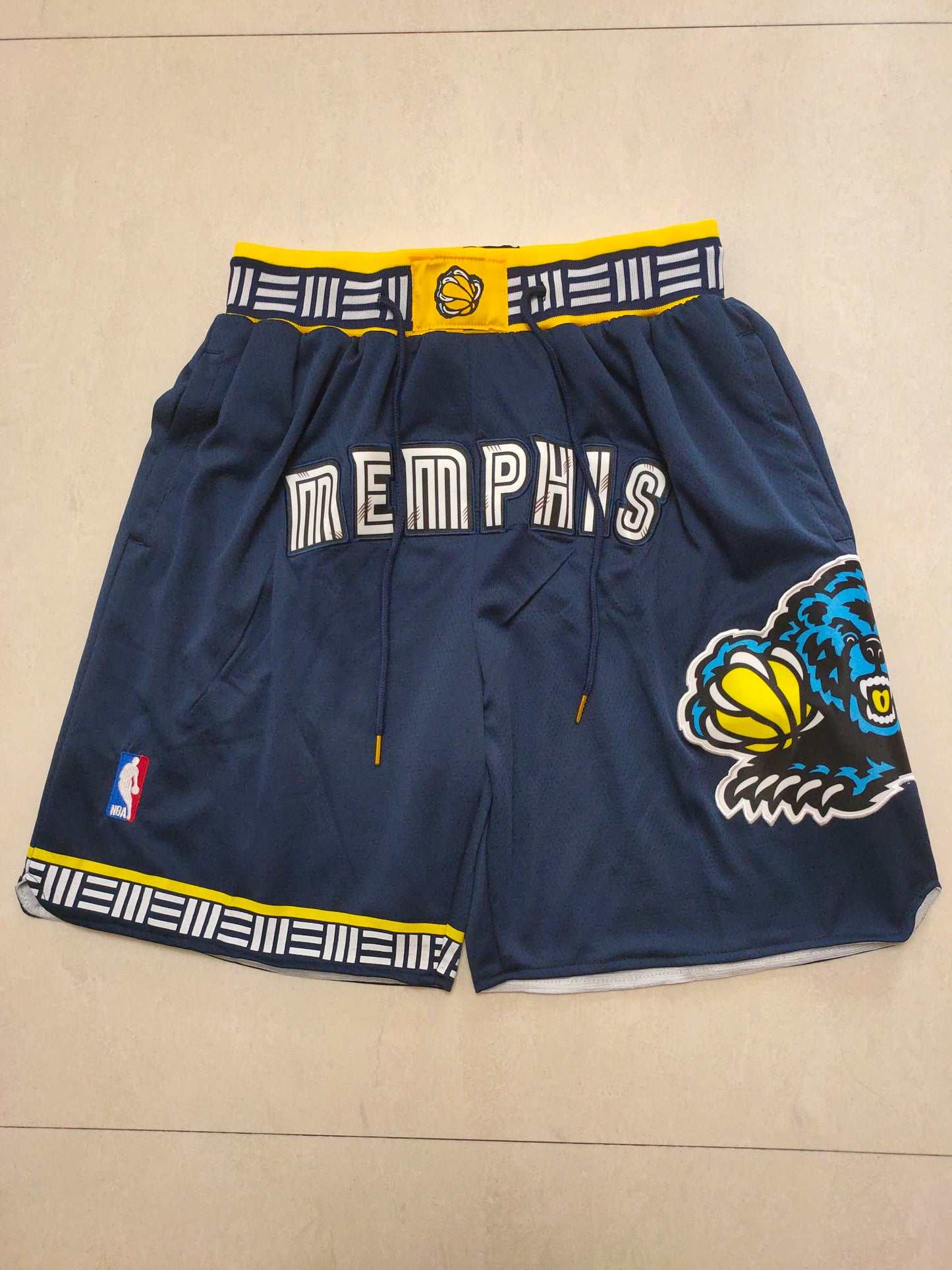 Grizzlies Deep Blue City Edition Pocket Shorts