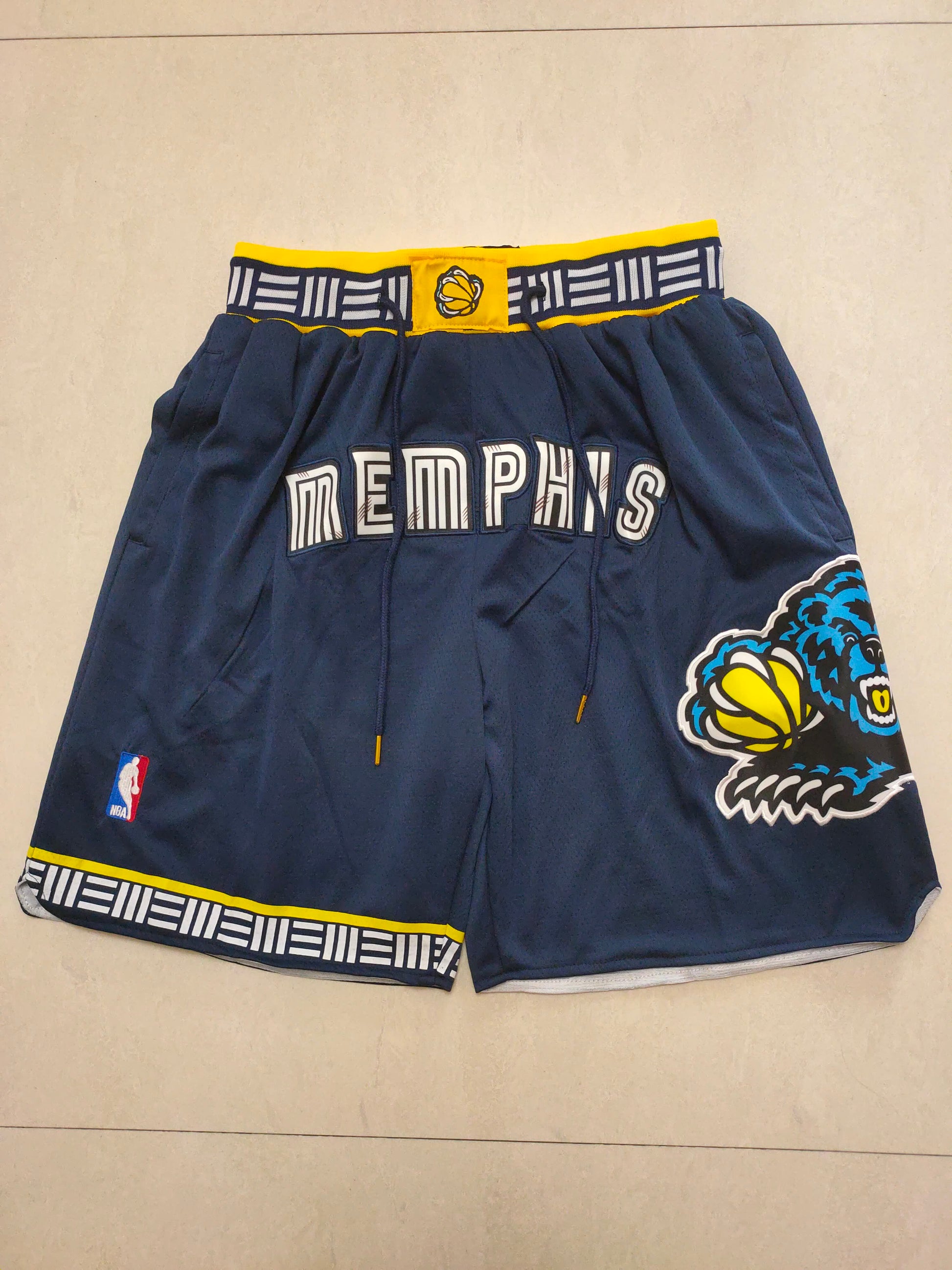 Grizzlies Deep Blue City Edition Pocket Shorts