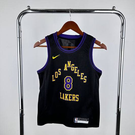 NBA Kids: 24 Season Lakers City Edition 8 # Kobe