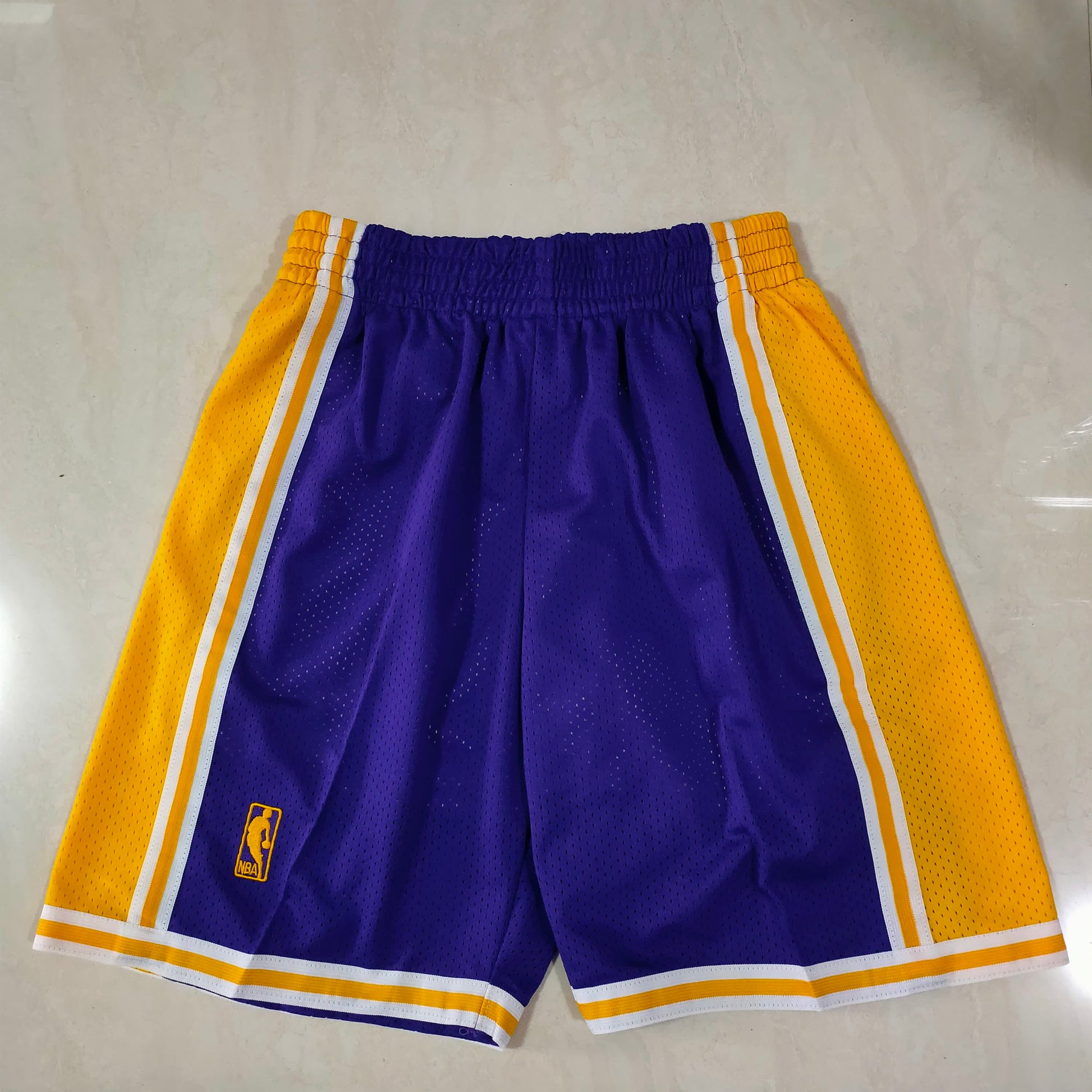 Lakers Purple Vintage Shorts