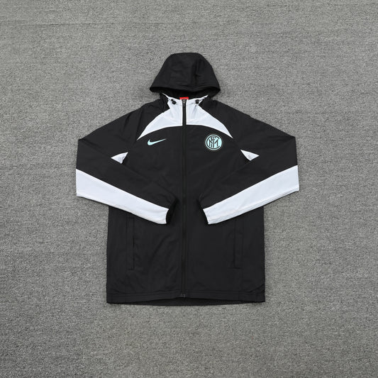22 Inter black windbreaker