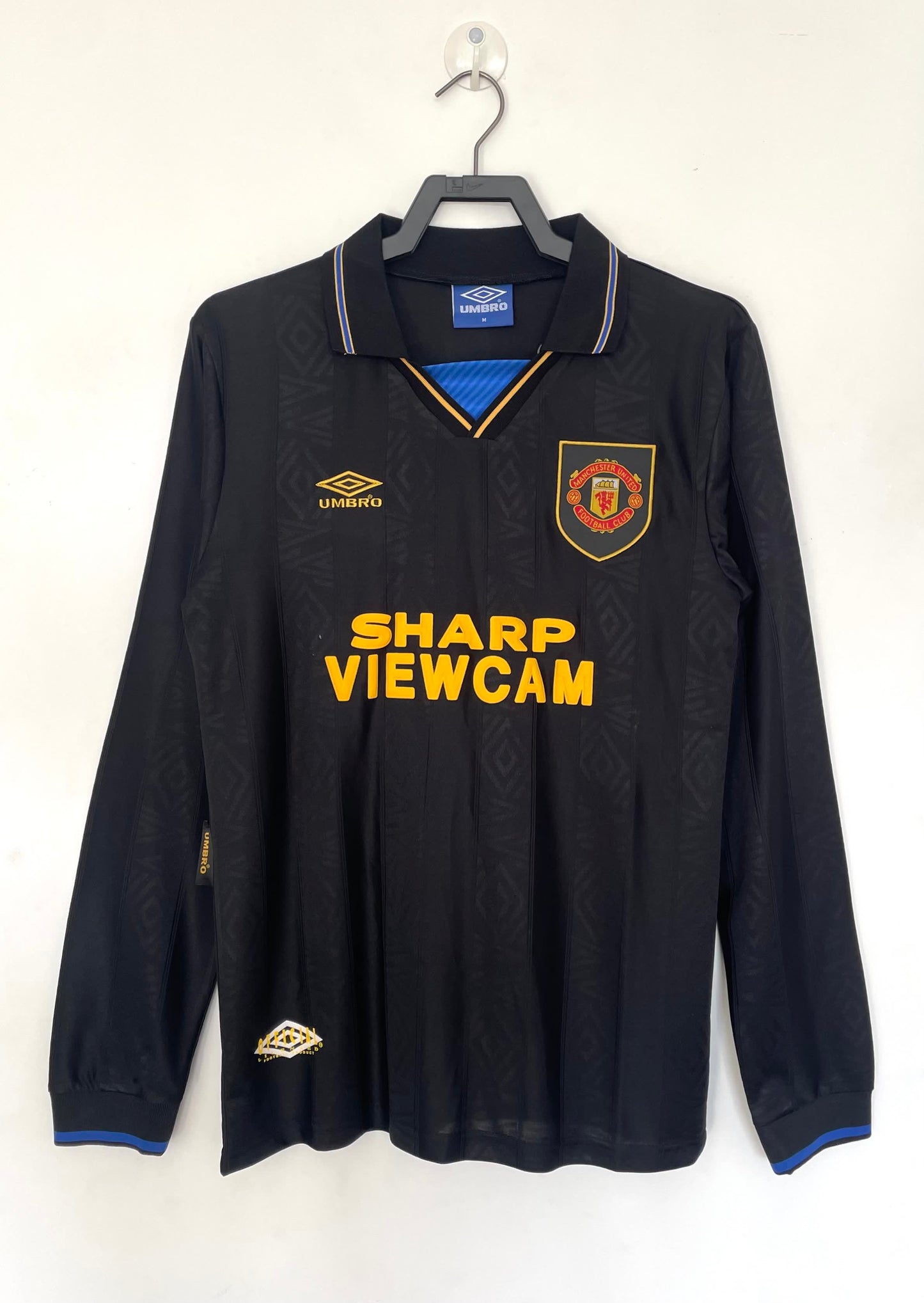 Retro 1993/94 Manchester United black long sleeved S-XXL