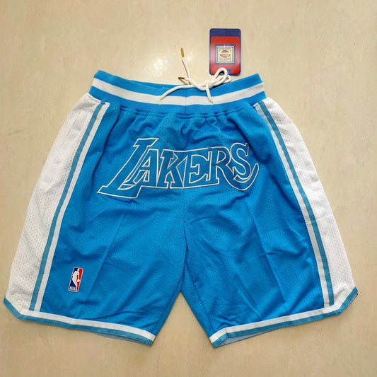 Lakers Baby blue Pocket Shorts
