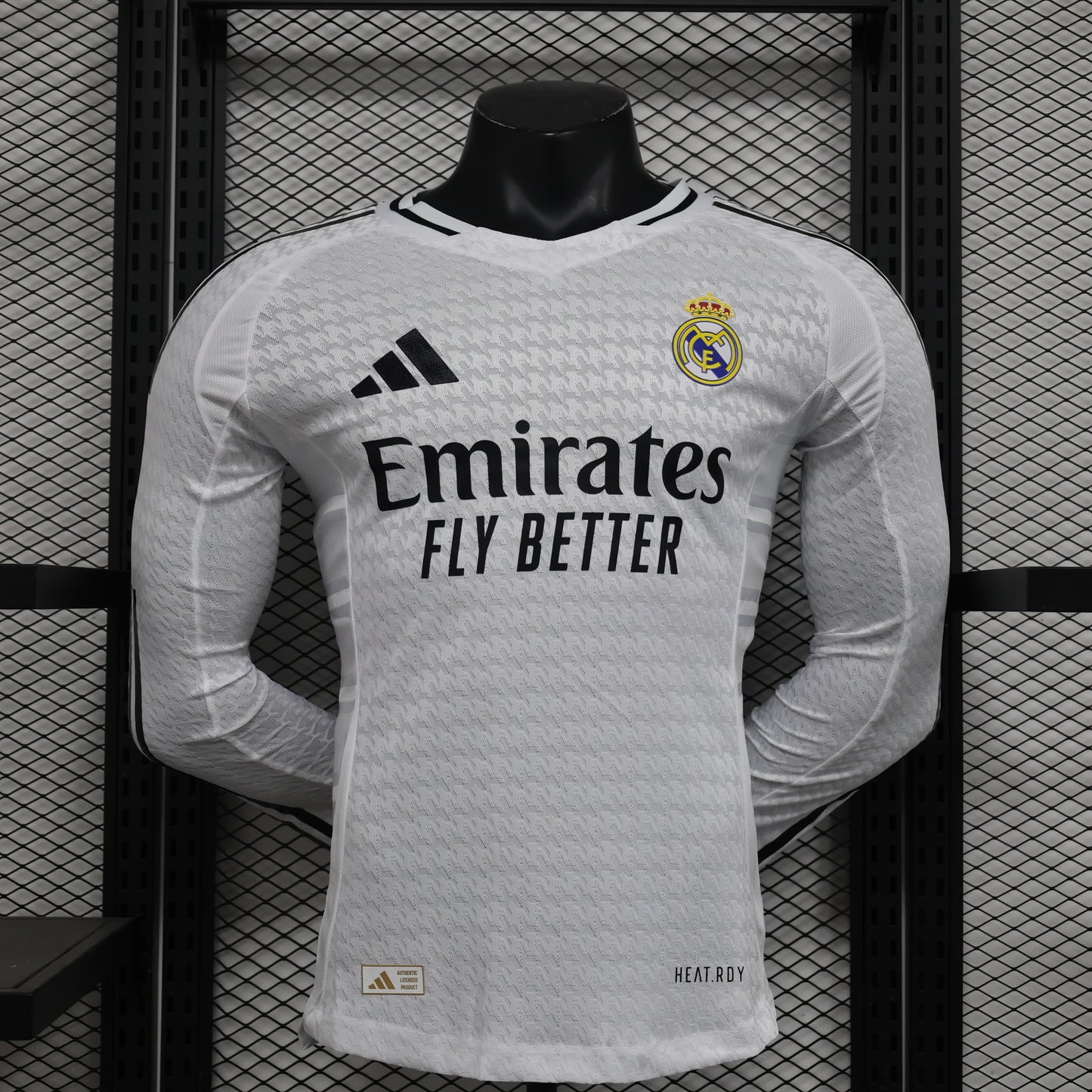 24/25 long sleeved Real Madrid home player version S-3XL