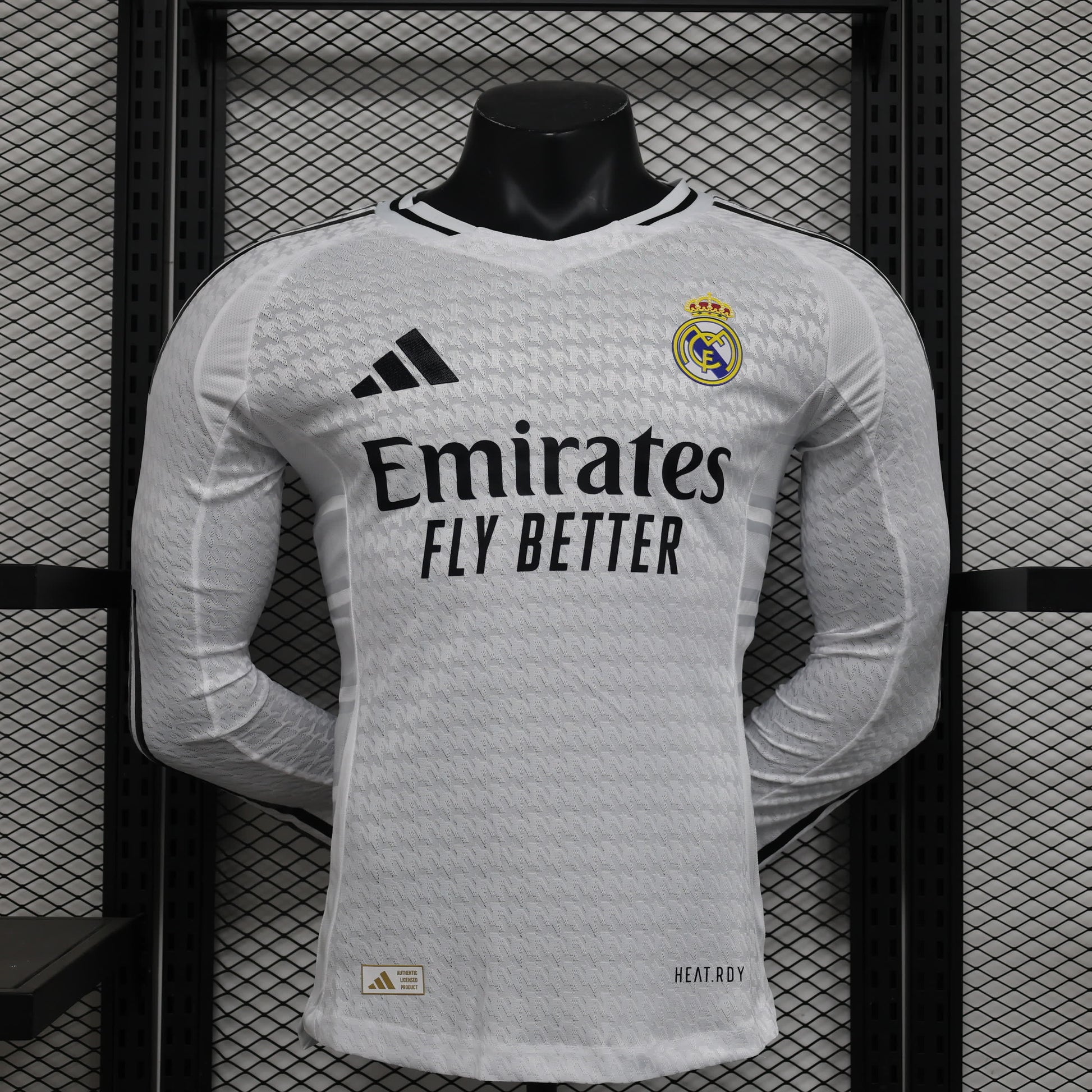 24/25 long sleeved Real Madrid home player version S-3XL