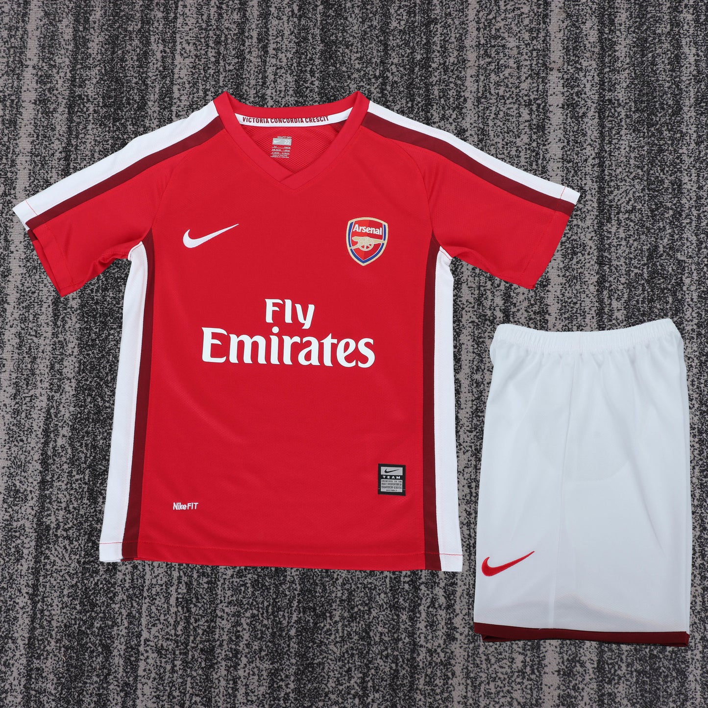 Retro Kids 2008/10 Arsenal Home Football Jersey&amp;Size16-28