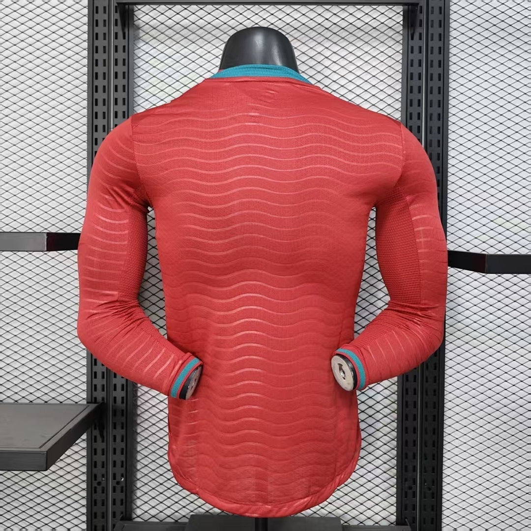 /27 Portugal home long sleeved Player Edition S-3XL5