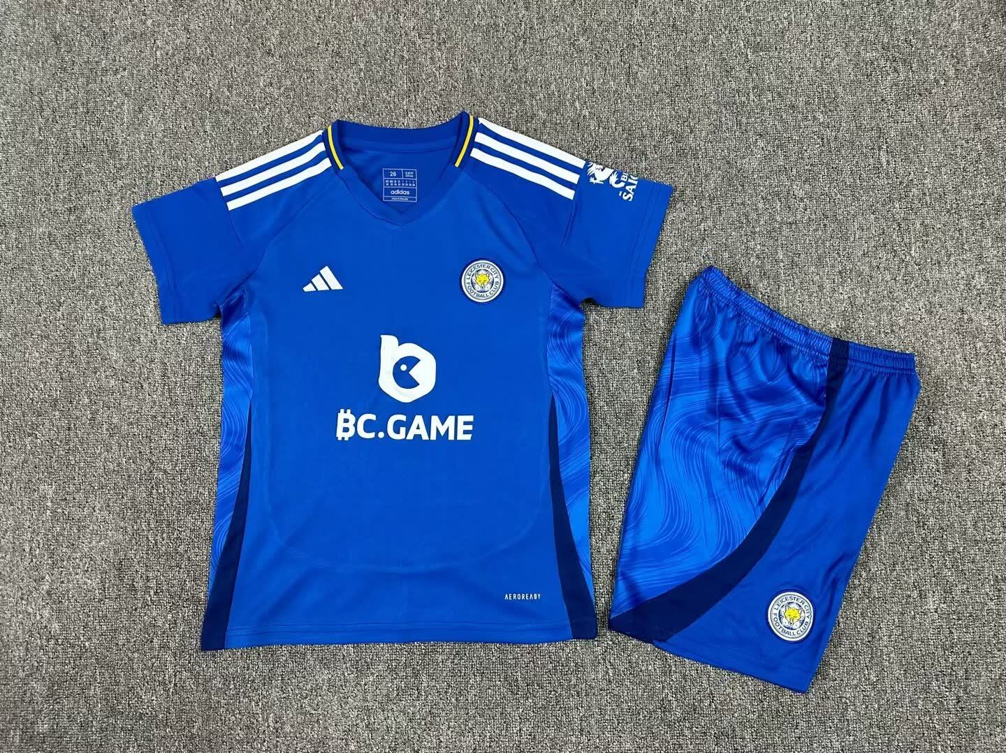 24/25 Kids Leicester City Home Size: 16-28