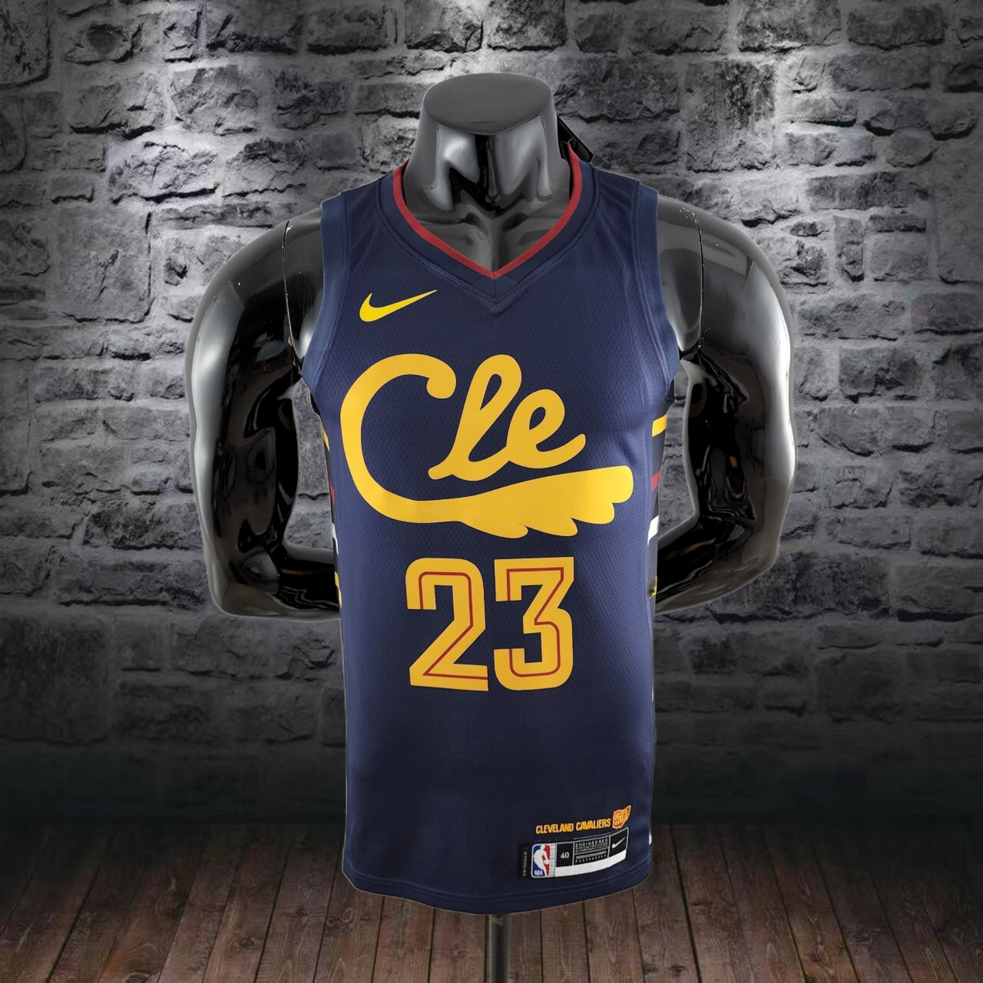 Cleveland Cavaliers JAMES #23 Striped NBA Jersey
