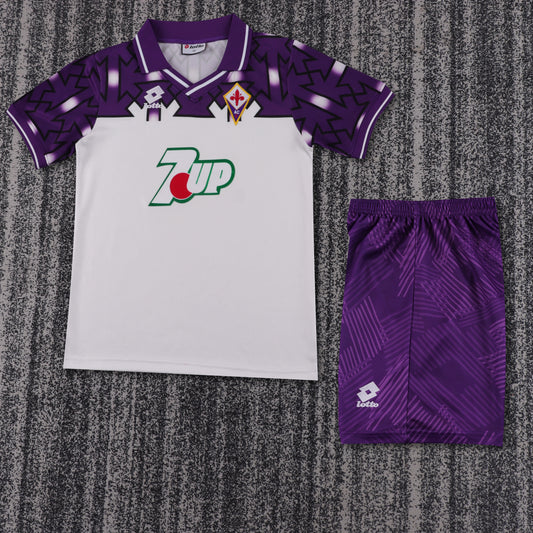 Retro Kids 1992/93 Fiorentina away Size: 16-28