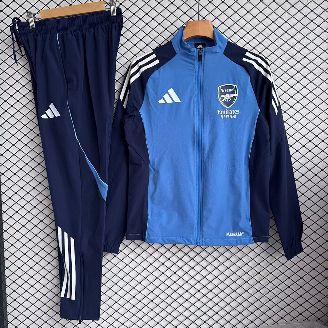 /26 Arsenal Blue Windbreaker Set S-XXL3