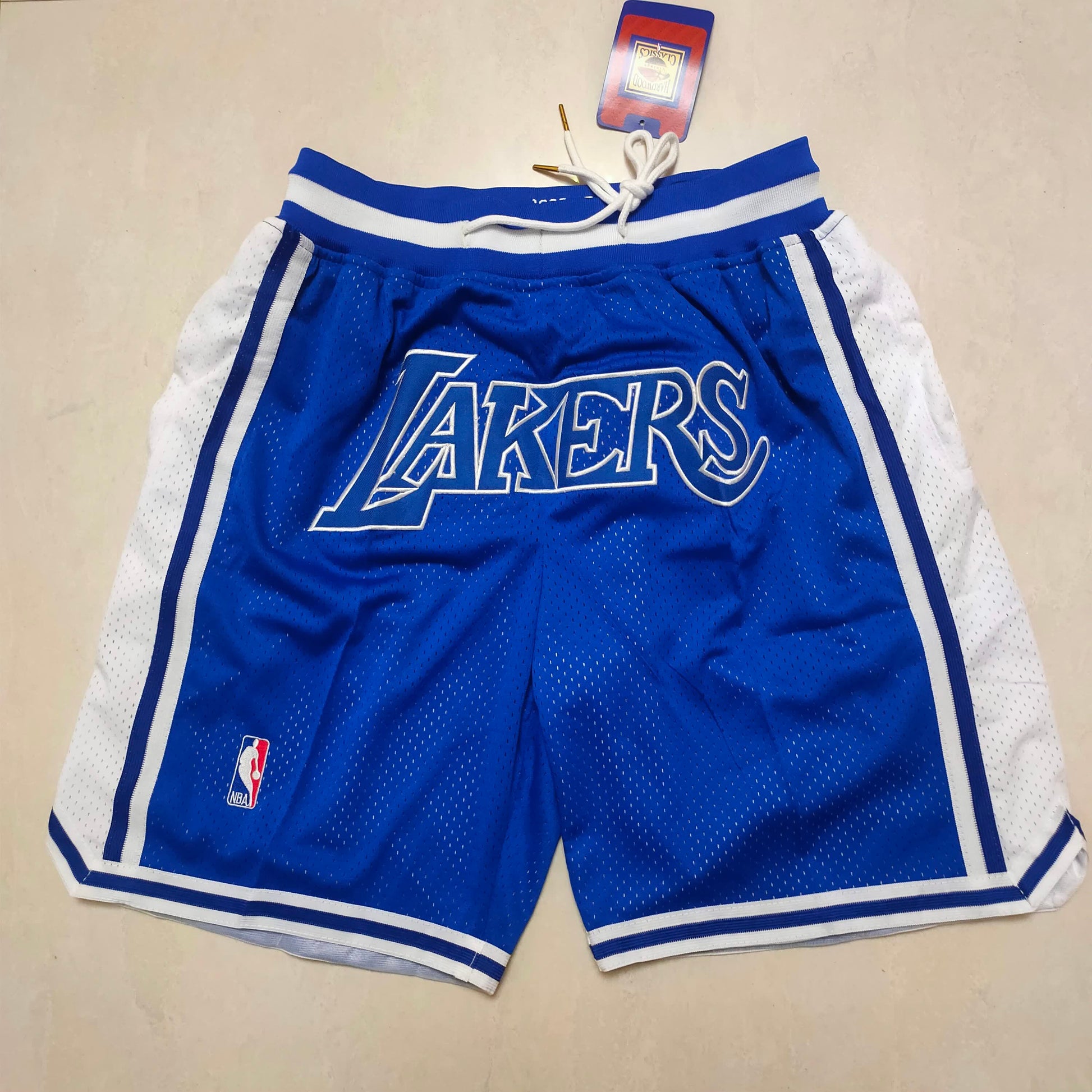 Lakers Blue MVP Pocket Shorts