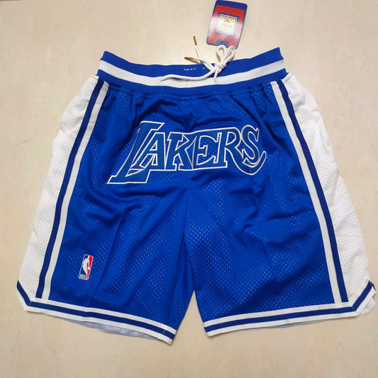 Lakers Blue MVP Pocket Shorts