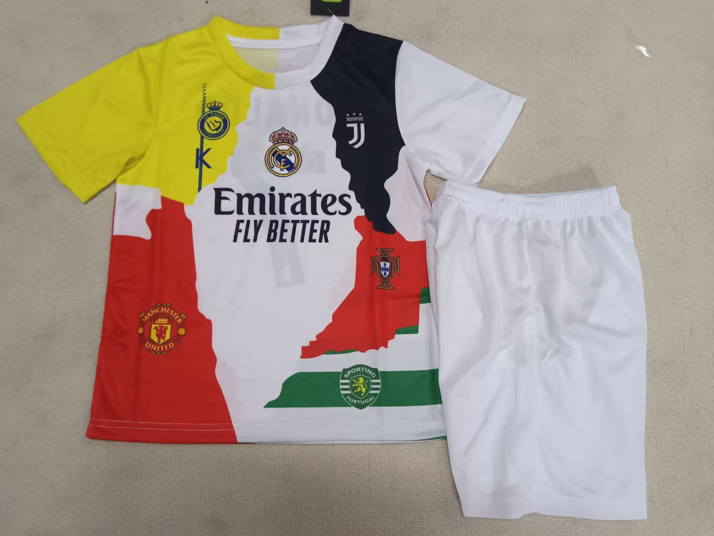 25/26 Kids Real Madrid Cristiano Ronaldo Commemorative Edition Size 16~28