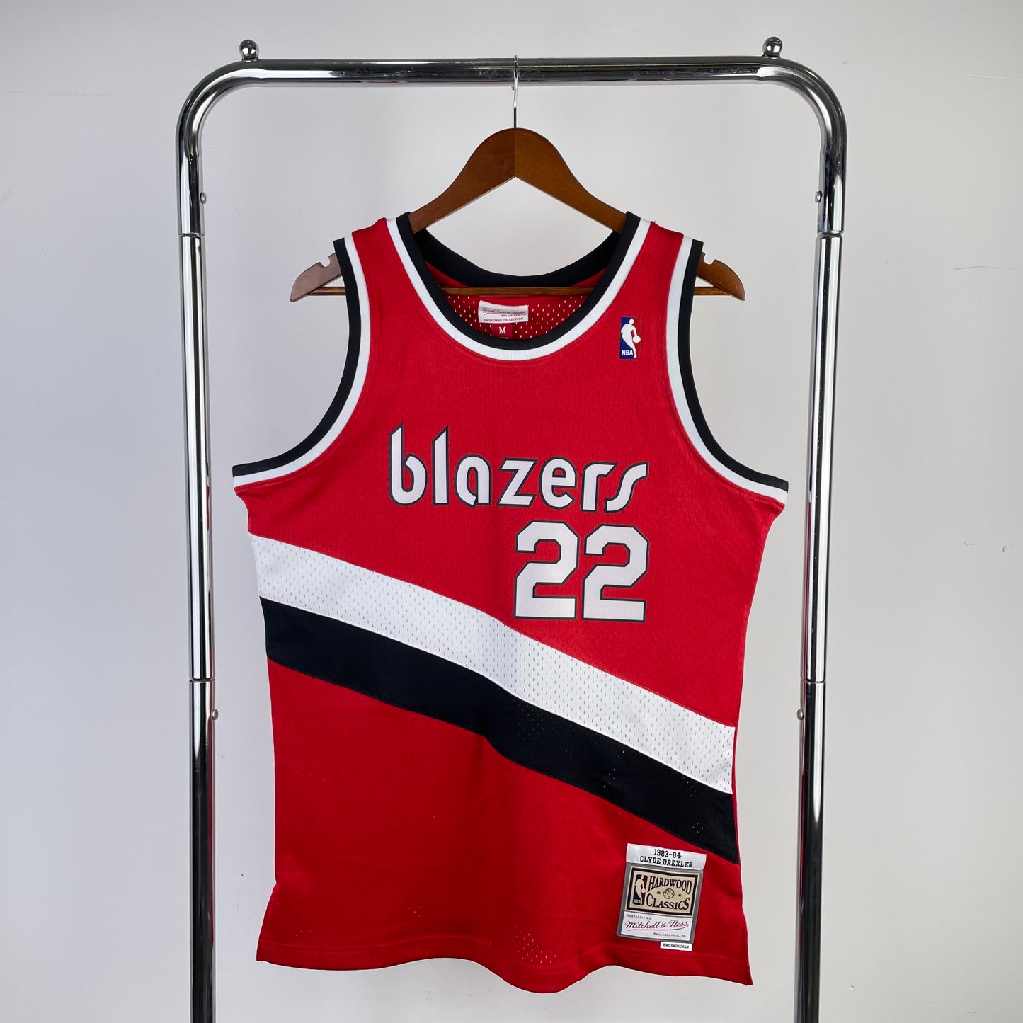 MN Heat Pressed Vintage Jersey: SW Trail Blazers 83/94 Season @ 22 # DREXLER