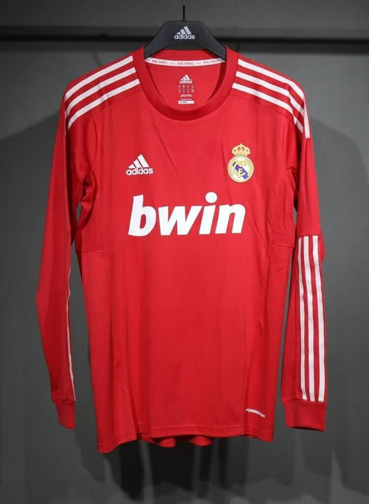 Retro 2011/12 Real Madrid Second Away Long Sleeve Player Edition S-3XL