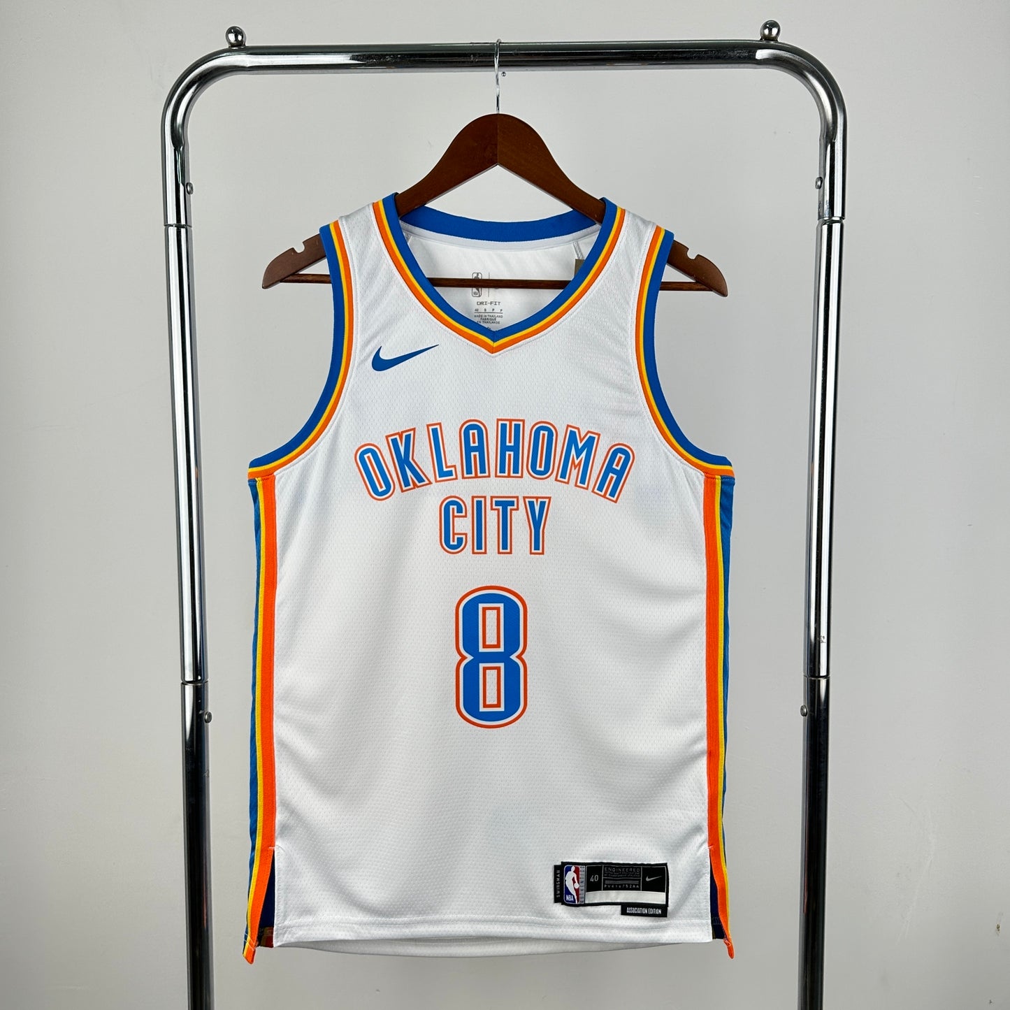 23 Season Thunder White 8 # Williams S-XXL