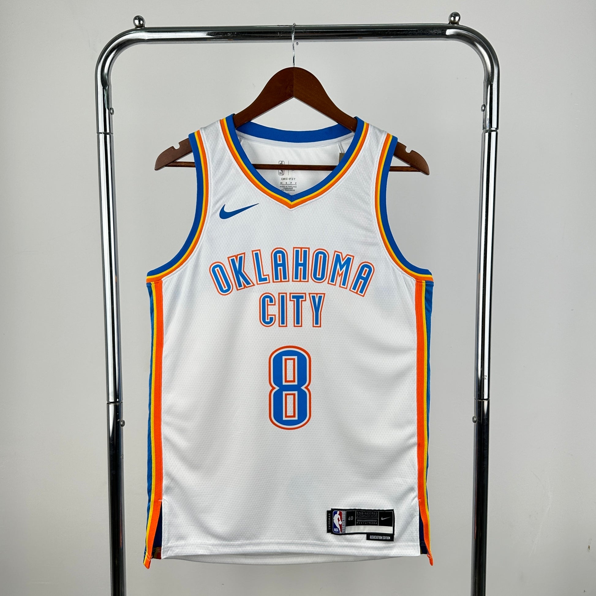 23 Season Thunder White 8 # Williams S-XXL