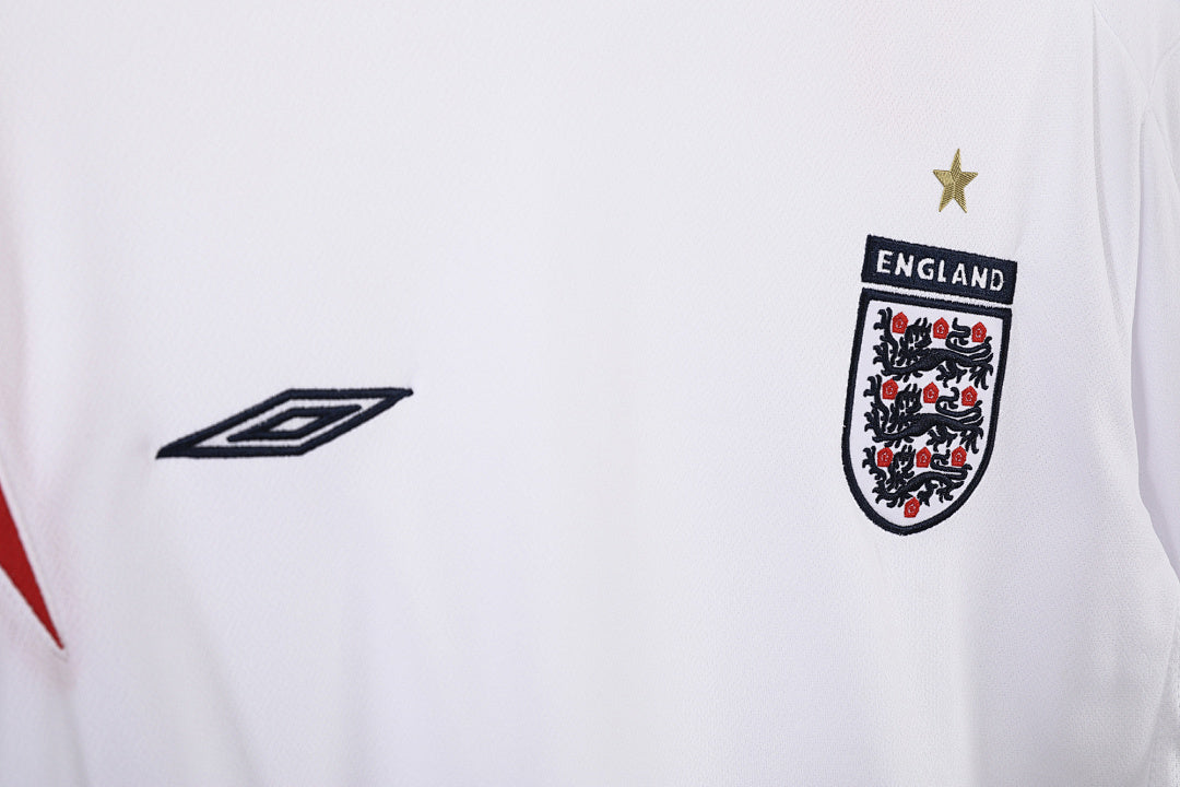 Retro 2006 England Home Long Sleeve S-XXL6