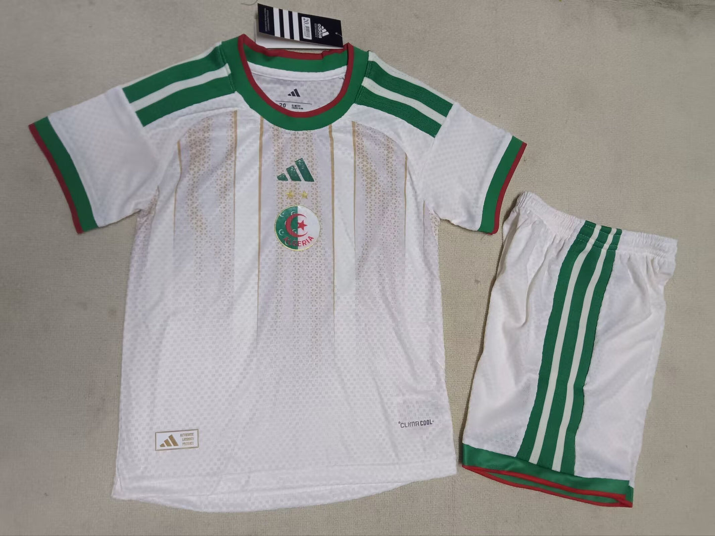 2026 Kids Algeria Home Player Edition World Cup jersey&amp;Size 16-28