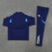 /26 Real Madrid Royal Blue Half Pull Training Suit (Adults&amp;Kids)7