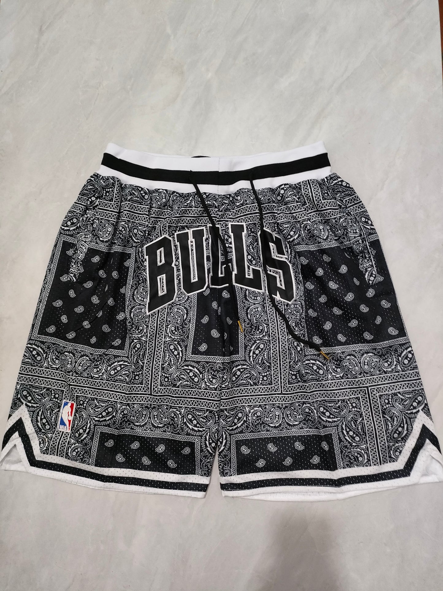 NBA Bulls Transfer Printed Shorts S-XXL