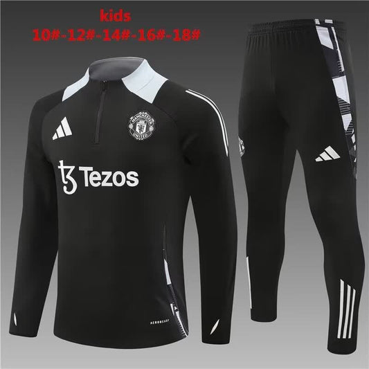 24/25 Kids # Manchester United Black Size 10-18