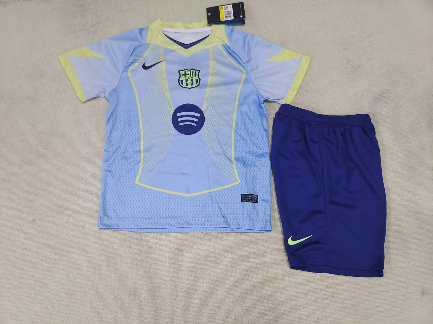 25/26 Kids Barcelona Special Edition Purple Blue Size 16-30