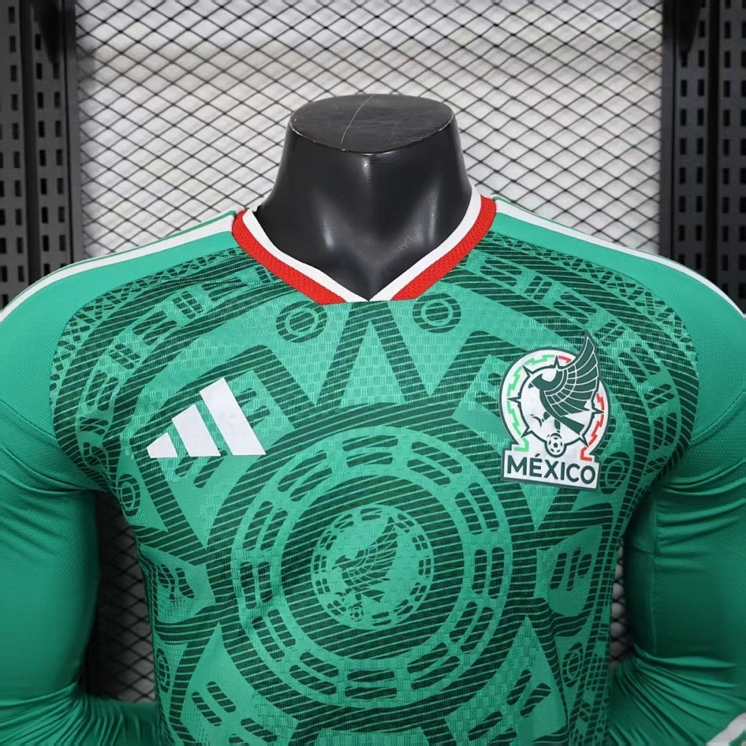 /27 Mexico Home Long Sleeve Player Edition S-XXL5