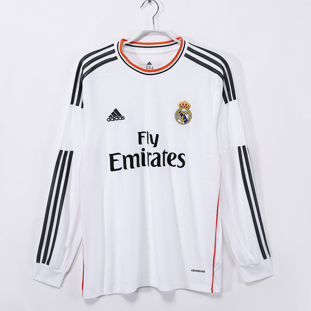 Retro 2013/14 Real Madrid home long-sleeved shirt S-XXL6