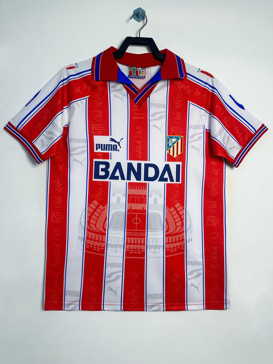 Retro 1996/97 Atletico Madrid home S-XXL