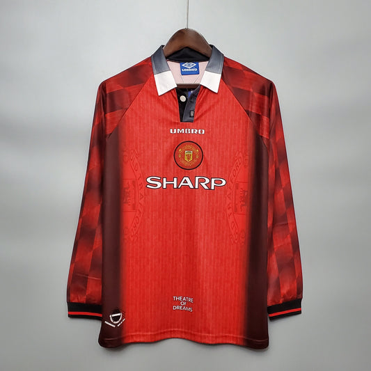 Retro Long Sleeve 1996 Manchester United home S-XXL