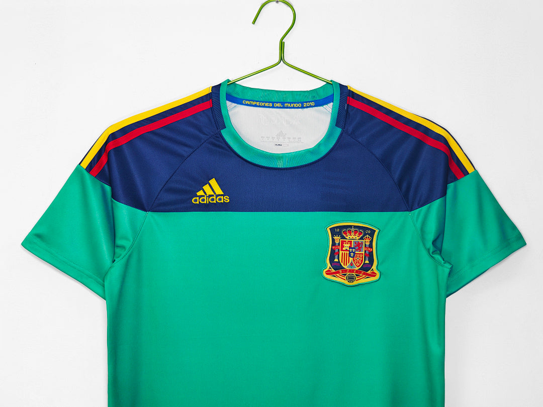 Retro 2010 Spain Goalkeeper Green S-XXL7