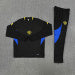 /26 Manchester United Black Half Pull Training Suit (Adults&amp;Kids)7